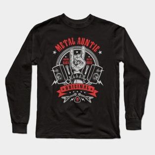 Metal Auntie Long Sleeve T-Shirt